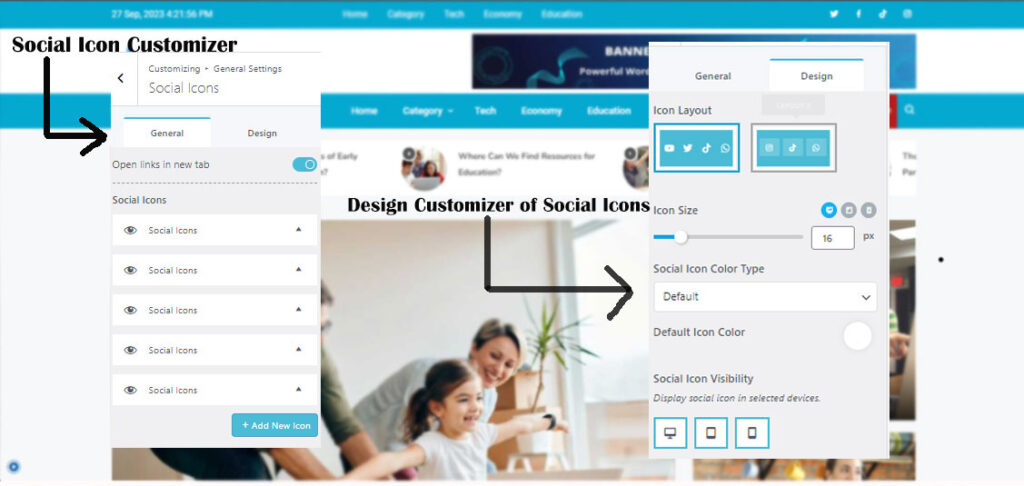 Social-Icons-Customizer