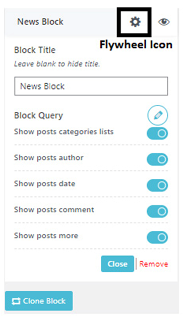 Middle Content Customizer